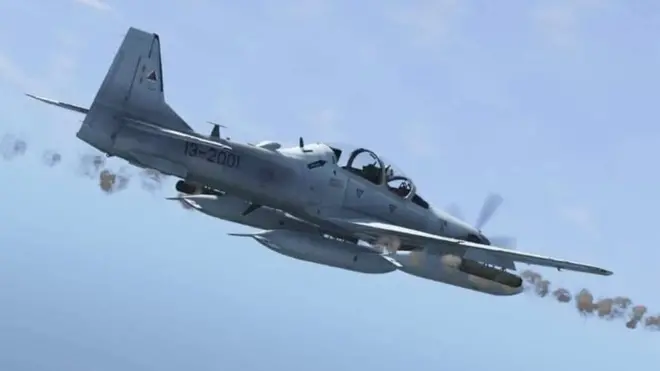 د هرات ولایت ځینو سیمو کې د افغان هوایي ځواکونو لخوا بریدونه شوي