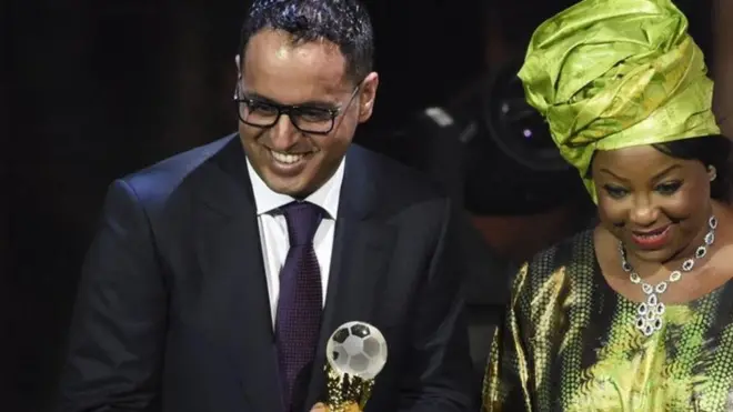 Le président de la fédération mauritanienne de football, Ahmad Yahya, a été nommé leader de l'année du Caf en 2017