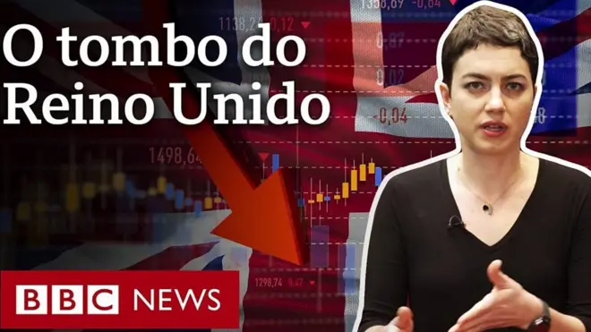 Repórter Laís Alegretti e o texto: o tombo do Reino Unido