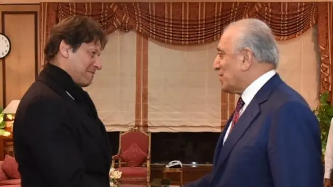 خلیلزاد سره په کتنه کې عمران خان ویلي د هغو هڅو مخنیوی دې وشي چې ځینې لوري غواړي دا شوی پرمختګ کمزوری کړي