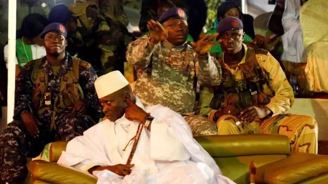 Яхья Джамме прийшов до влади в Гамбії в результаті військового перевороту в 1994 році