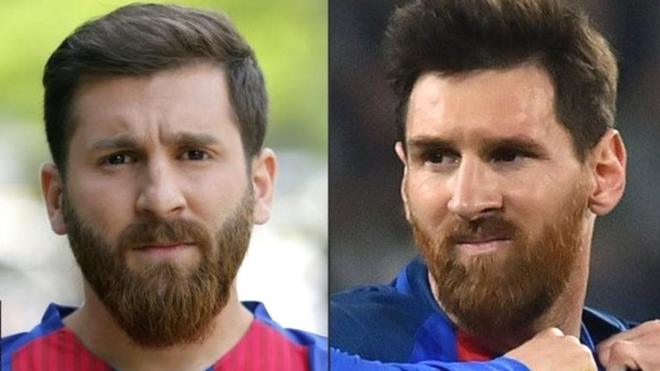 Reza Parastesh, un étudiant iranien ressemble tellement au footballeur argentin Lionel Messi que la police est intervenue pour troubles à l'ordre public ce week-end.