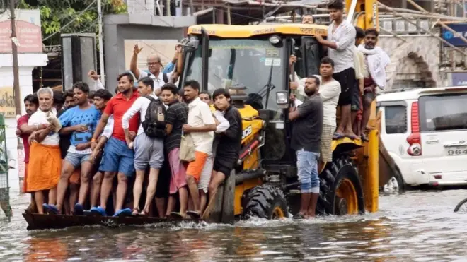 पटना में जलजमाव
