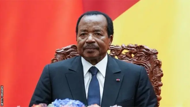 Le président camerounais Paul Biya