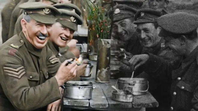 Soldados de la Primera Guerra Mundial