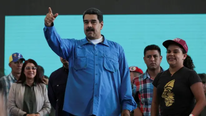 Venezuela Devlet Başkanı Nicolas Maduro