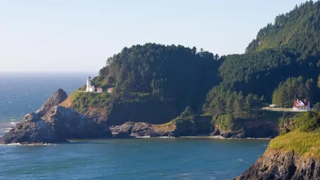 俄勒岡州，海岸，燈塔（圖片來源：Paul Thompson Images/Alamy Stock Photo）