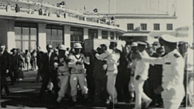 نائب وزیر کی میت پاکستان سے واپس کے جائی جا رہی ہے