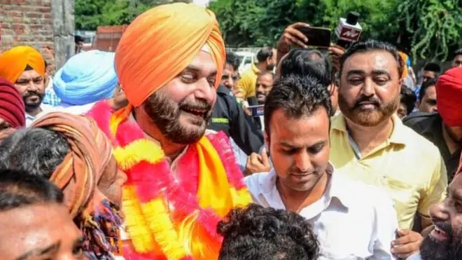 نوجوت سنگھ سدھو