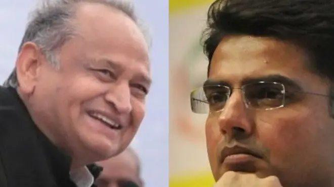 अशोक गहलोत और सचिन पायलट