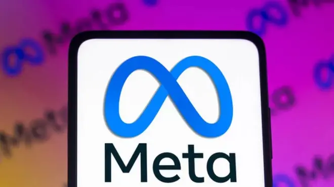 لوغو شركة ميتا