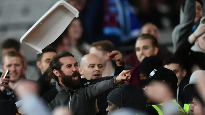 شغب جماهير وست هام