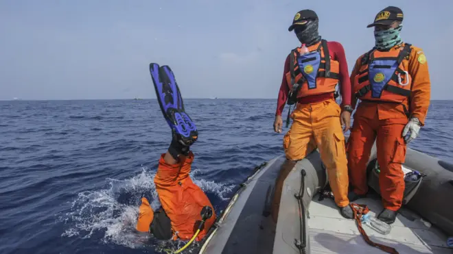 Seorang penyelam Basarnas meninggal saat proses evakuasi Lion Air JT 610.