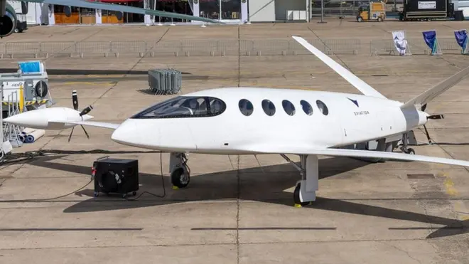 Eviation's nine-seater electric aircraft, Alice, was a hit at the Paris Airshow