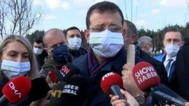 İstanbul Büyükşehir Belediye Başkanı Ekrem İmamoğlu