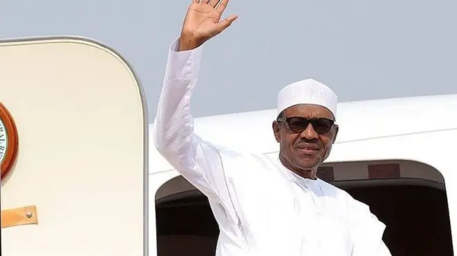 Fadar Shugaban kasa ta ce ranar Talata Buhari zai tafi ya koma Najeriya ranar Asabar.