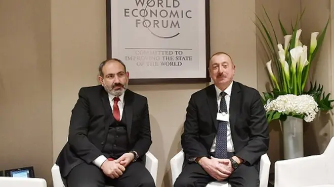 Ilham Əliyevlə Nikol Paşinyan yanvarın 22-də Davos forumu çərçivəsində görüşüblər