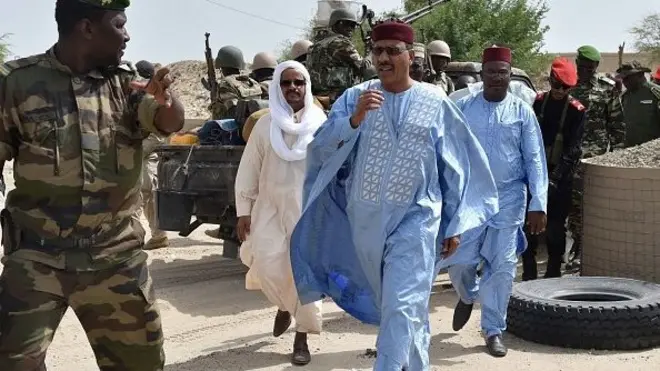 محمد بازوم، رئیس جمهور خلع شده نیجر توسط ارتش(عکس آرشیو)