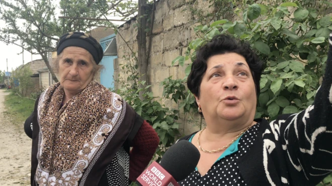 Xaçmaz rayonunun Müşkür kəndinin sakinləri