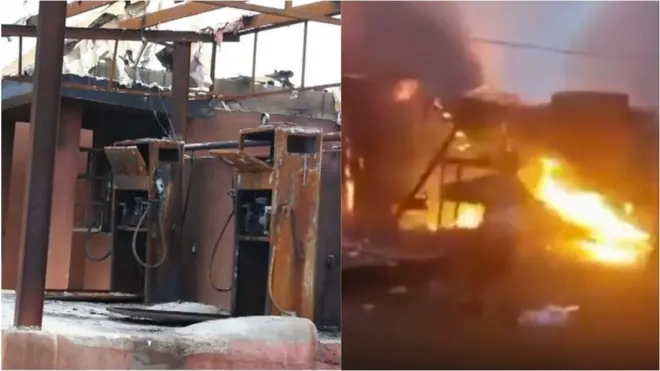 Baruwa gas Explosion