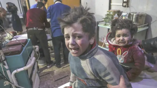 ребенок в восточной гуте