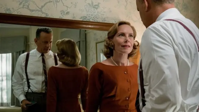 Том Хэнкс и Эми Райан в фильме "Шпионский мост"