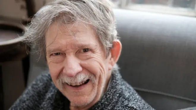 Jim Haynes pictured in 2020