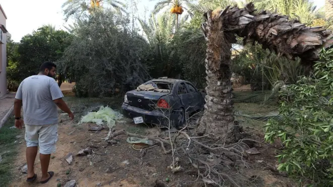 Caasimadda Liibiya oo ay dagaallo ku dhex marayaan kooxo hubeysan