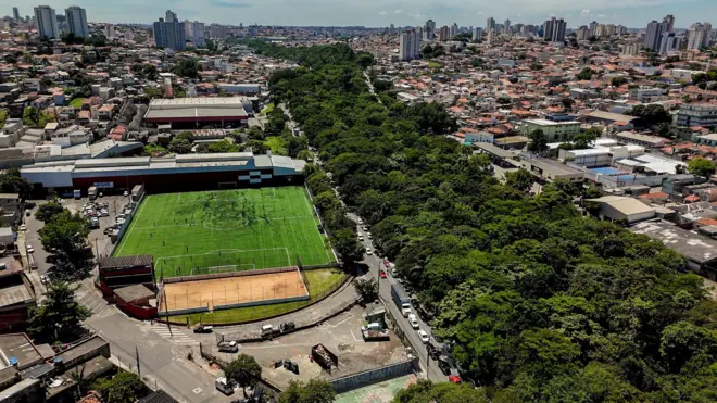 Vista aérea do Tiquatira