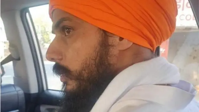 गिरफ़्तारी के बाद अमृतपाल सिंह