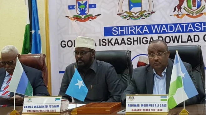 Seddexda mas'uul ee hadda ku haray golaha iskaashiga maamul goboleedyada