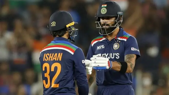 विराट कोहली और ईशान किशन