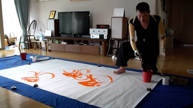 Сок Ченг Ву за работой.