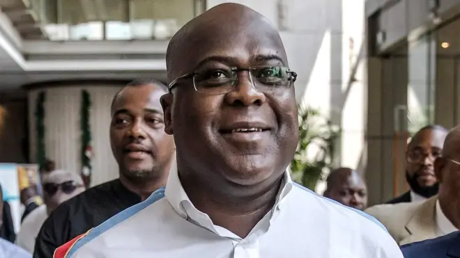 Felix Tshisekedi, itariki 29 z'ukwezi kwa cumi na kabiri mu 2018