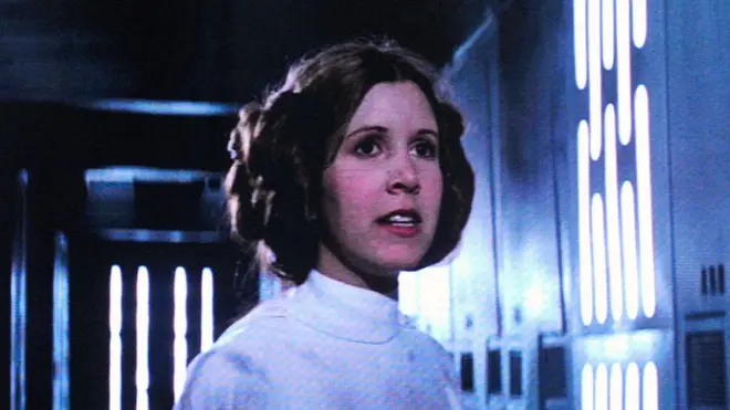 Керрі Фішер принцеса Лея Органа