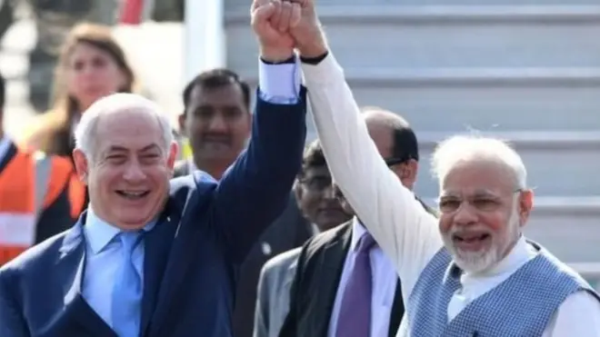 नेतन्याहू और मोदी