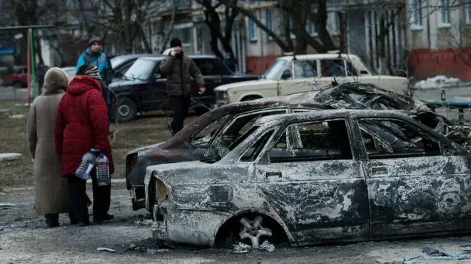 Мариуполь оказался в центре вооруженного конфликта в Донбассе в 2014-2015 годах