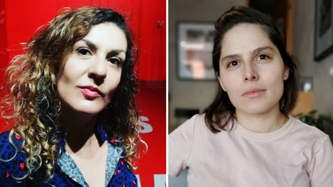 Claudia de la Garza (izquierda) y Eréndira Derbez