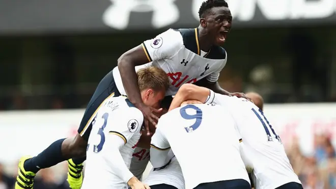 Mkenya Victor Wanyama wa Tottenham Hotspur