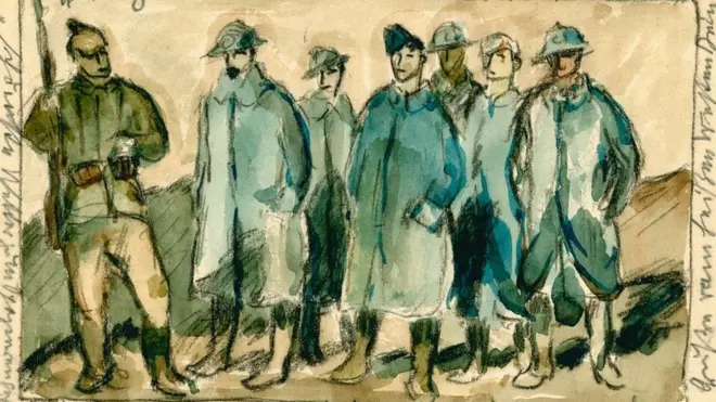 Posle rata postao je grafički umetnik i ilustrator knjiga