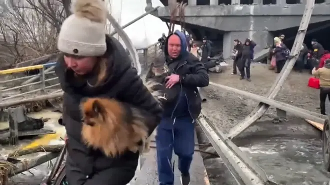 втеча з Ірпеня