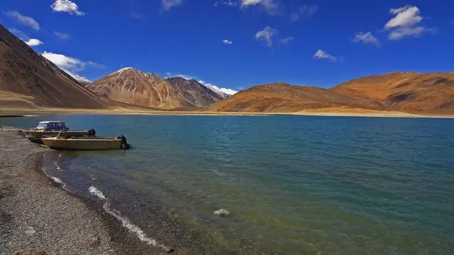 पानगोंग त्सो झील