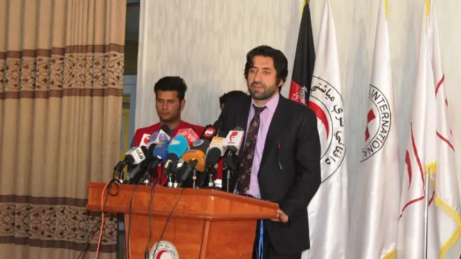 رئیس خدمات صحی جمعیت هلال احمر افغانستان