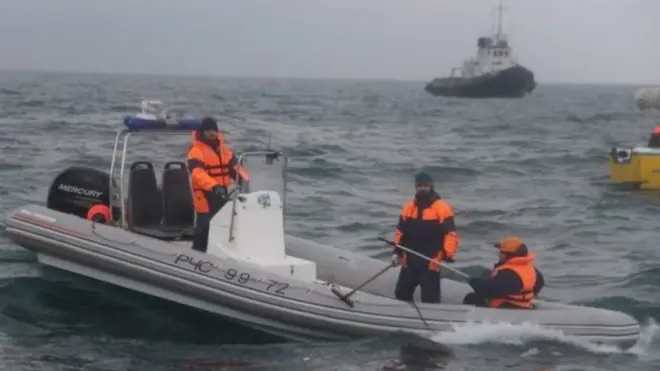 Dozens of ships, planes. helicopters and submersibles are involved in the search operation