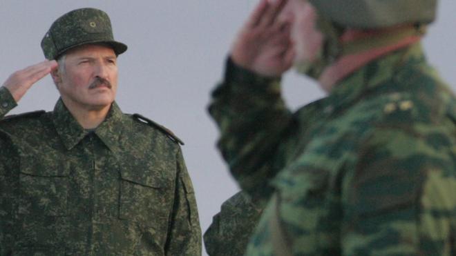Лукашенко на учениях Запад-2009