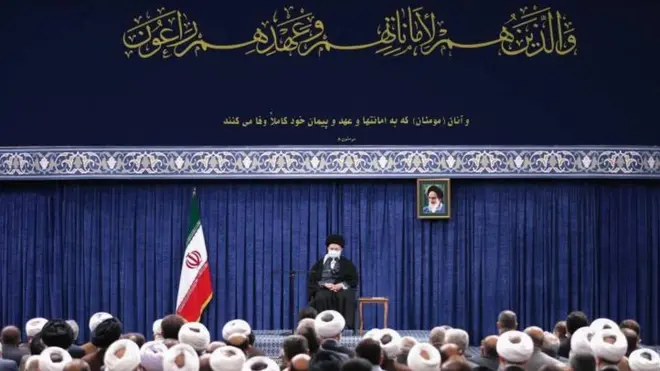 دیدار خامنه‌ای با مقامات ایران