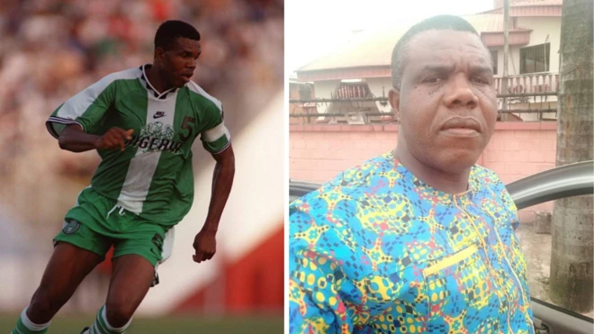 Nigerian footballer Kingsley Obiekwu