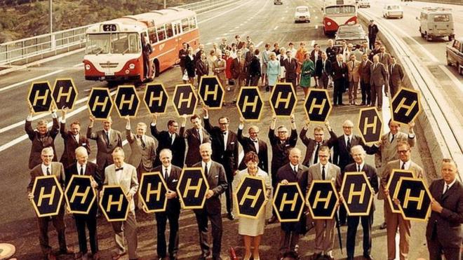 H日——1967年9月3日——是瑞典人转换车道的日子，事实证明，这是一项庞大的基础设施和公关工程