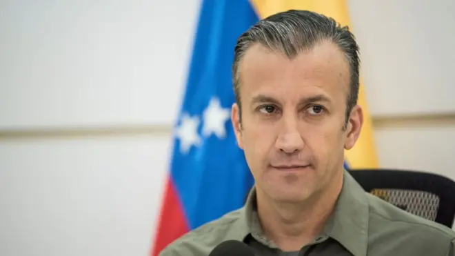 Tareck El Aissami fue vicepresidente de Venezuela entre enero de 2017 y junio de 2018, y actualmente ocupa el cargo de ministro de Industrias.