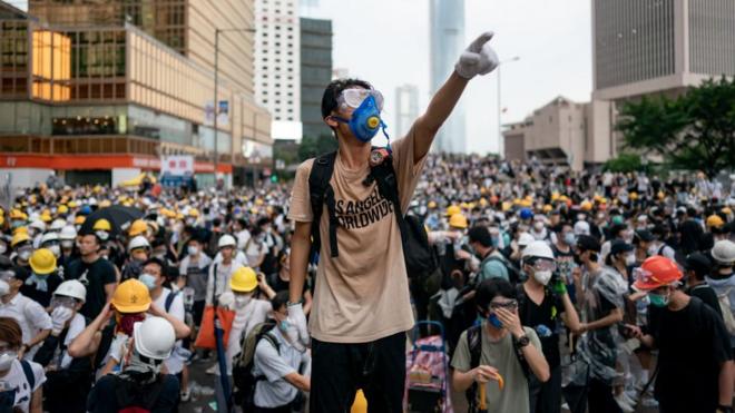 香港反逃犯條例示威